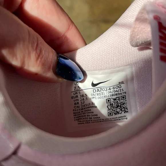 Nike Air Force 1 Bubblegum Pink Fontanka Sneakers Limited Edition!! - Picture 7 of 9